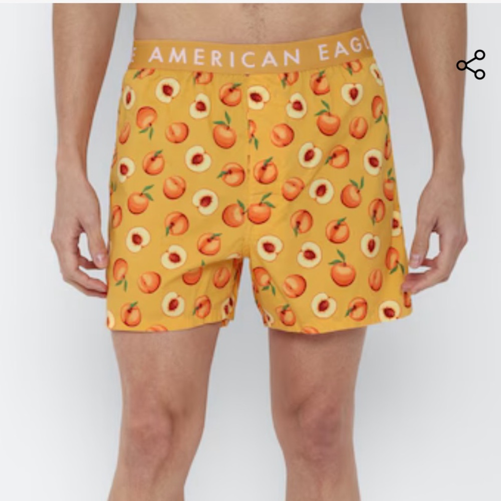 American Eagle - Peach Print Boxers